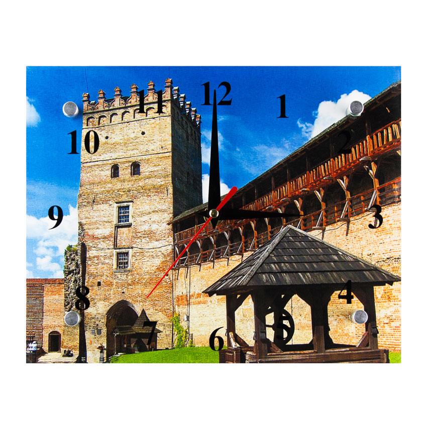 Часы настенные Виды Украины Луцкий Замок Любарта Колодец 21х26х5 см (21347) Часы настенные Виды Украины Луцкий Замок Любарта Колодец 21х26х5 см (21347)