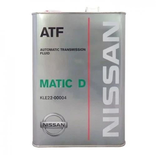 Трансмиссионное масло Nissan Matic Fluid-D 4 л (KLE2200004)