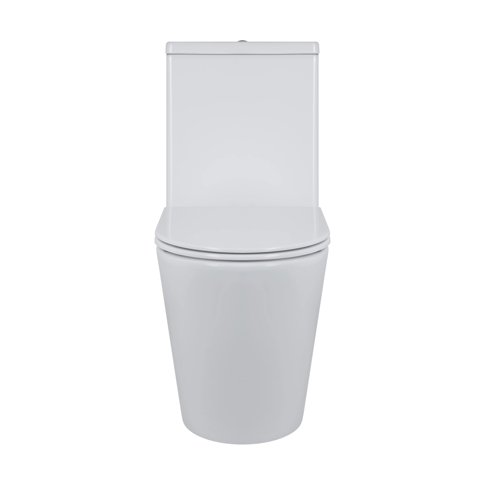 Унітаз підлоговий Qtap Swan Ultra Quiet QT16222182TW безобідковий 640x360 мм Білий (SD00053263) - фото 2