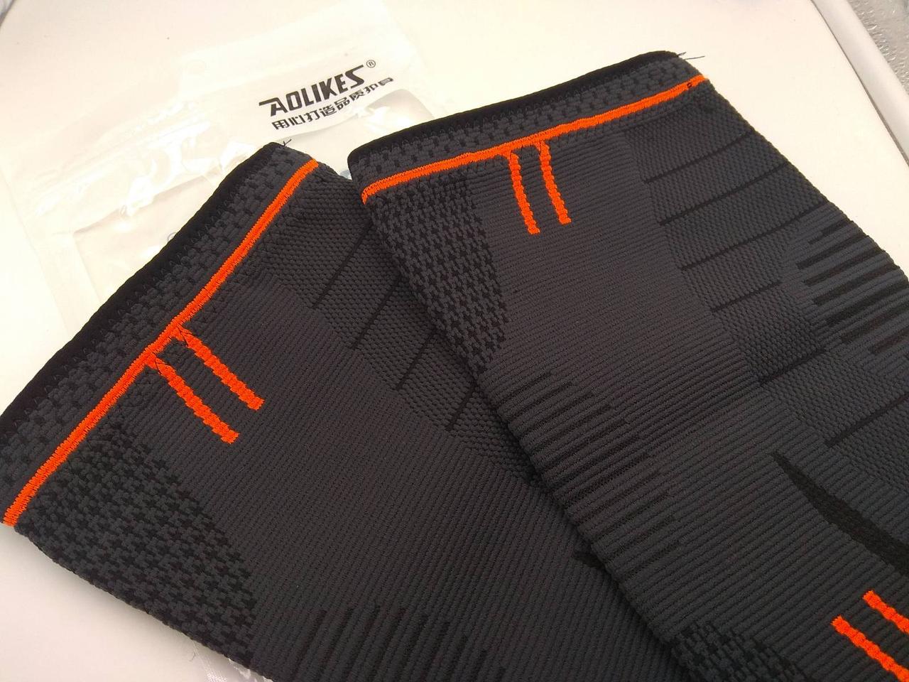 Наколінник Aolikes спортивний еластичний фіксатор суглоба 2 шт. L (01435) - фото 8