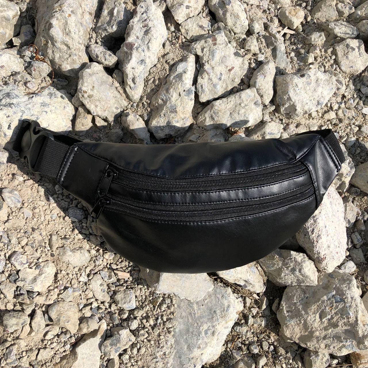 Сумка на пояс из эко-кожи Черный - фото 21 Сумка на пояс из эко-кожи Черный - фото 21