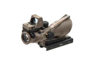 Комплект TRIJICON RMR 3,25 МОА FDE прицел оптический ACOG 4x32 BAC коллиматорный - фото 5 Комплект TRIJICON RMR 3,25 МОА FDE прицел оптический ACOG 4x32 BAC коллиматорный - фото 5
