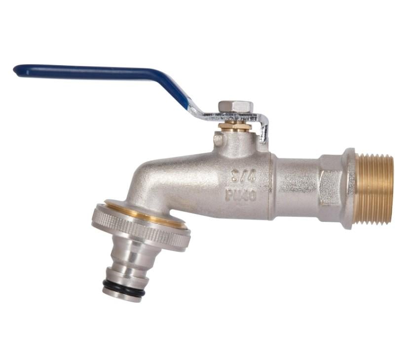 Кран кульовий для поливу Thermo Alliance Standart 3/4" З ручка-важіль (SD140W20)