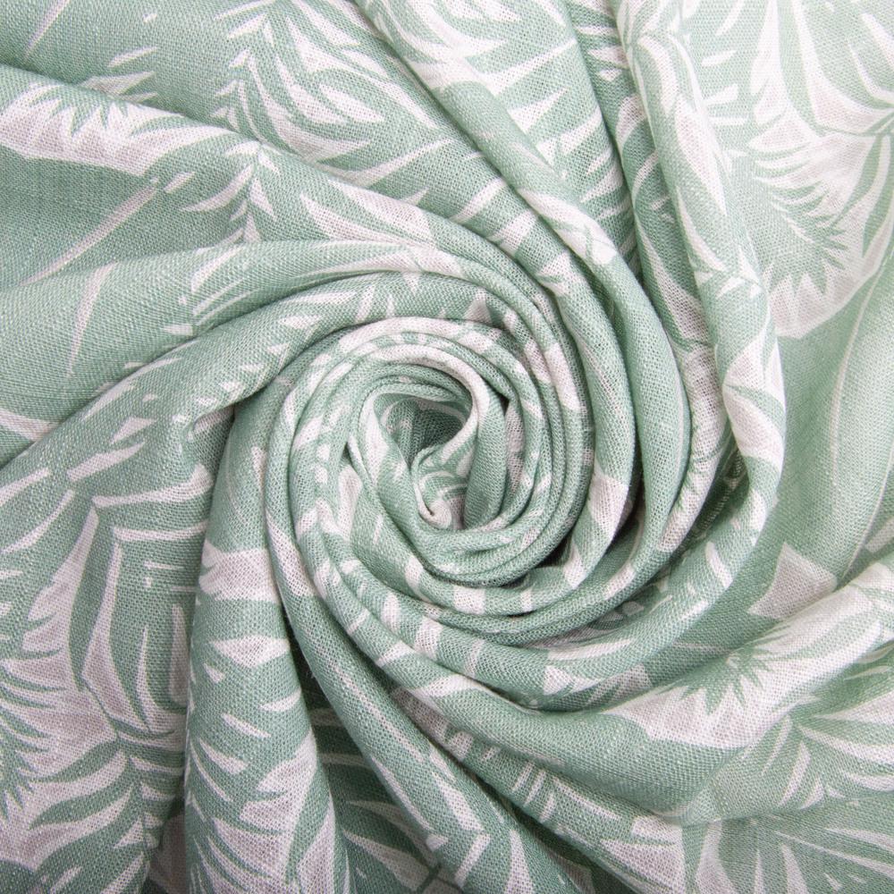 Ткань костюмно-платяная лен с вискозой Папоротник 180 г/м2 140 см (26448)