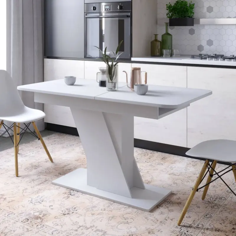 Обеденный стол раскладной Lion Greys 1360/1760х680х750 мм Нимфея альба (Lion-045016)