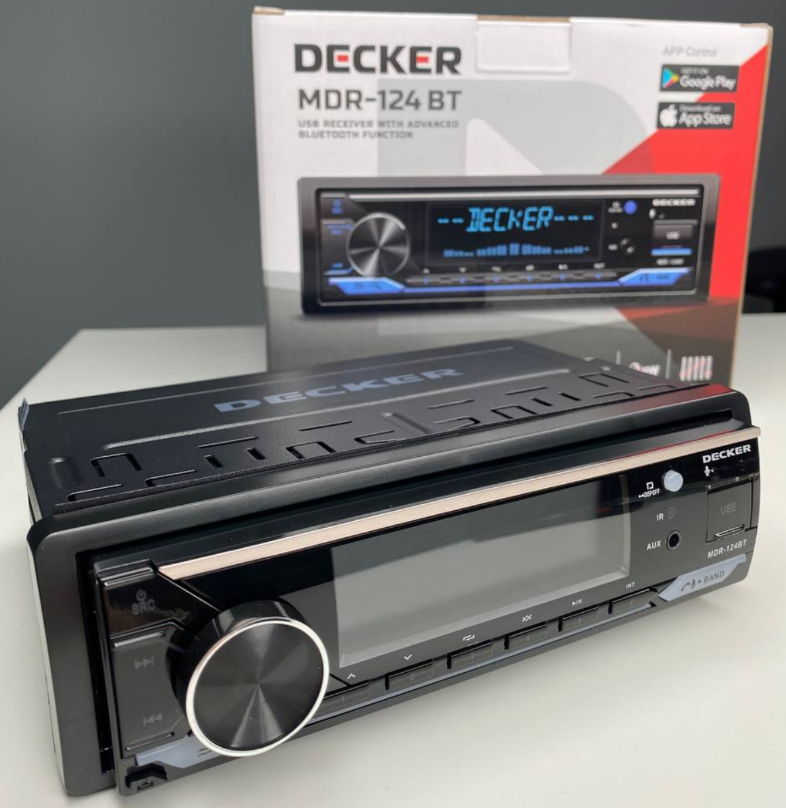 Автомагнитола DECKER MDR-124 BT - фото 3