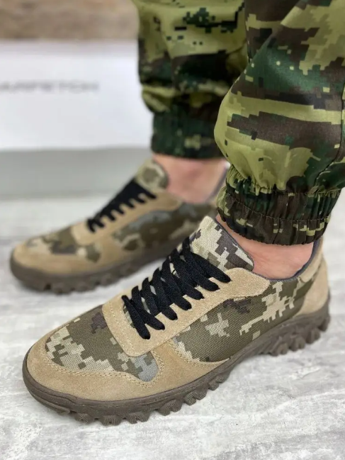 Військові кросівки р. 42 Піксель Хакі (AN004413)