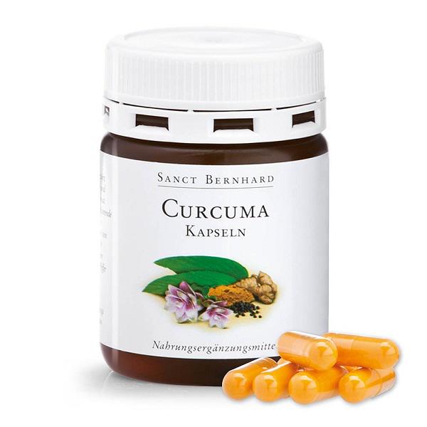 Натуральная добавка Sanct Bernhard Curcuma 340 mg 60 капс. (000020632)