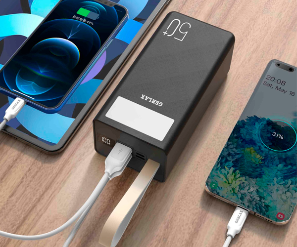 Портативное зарядное устройство для Gerlax P7i 50000 mAh Белый (P7i_1850) - фото 5 Портативное зарядное устройство для Gerlax P7i 50000 mAh Белый (P7i_1850) - фото 5