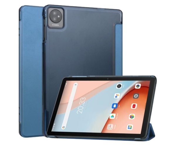 Чехол-книжка Glass Magnet Flip Cover для Blackview Tab 70 Wi-Fi/Tab 8 Синий