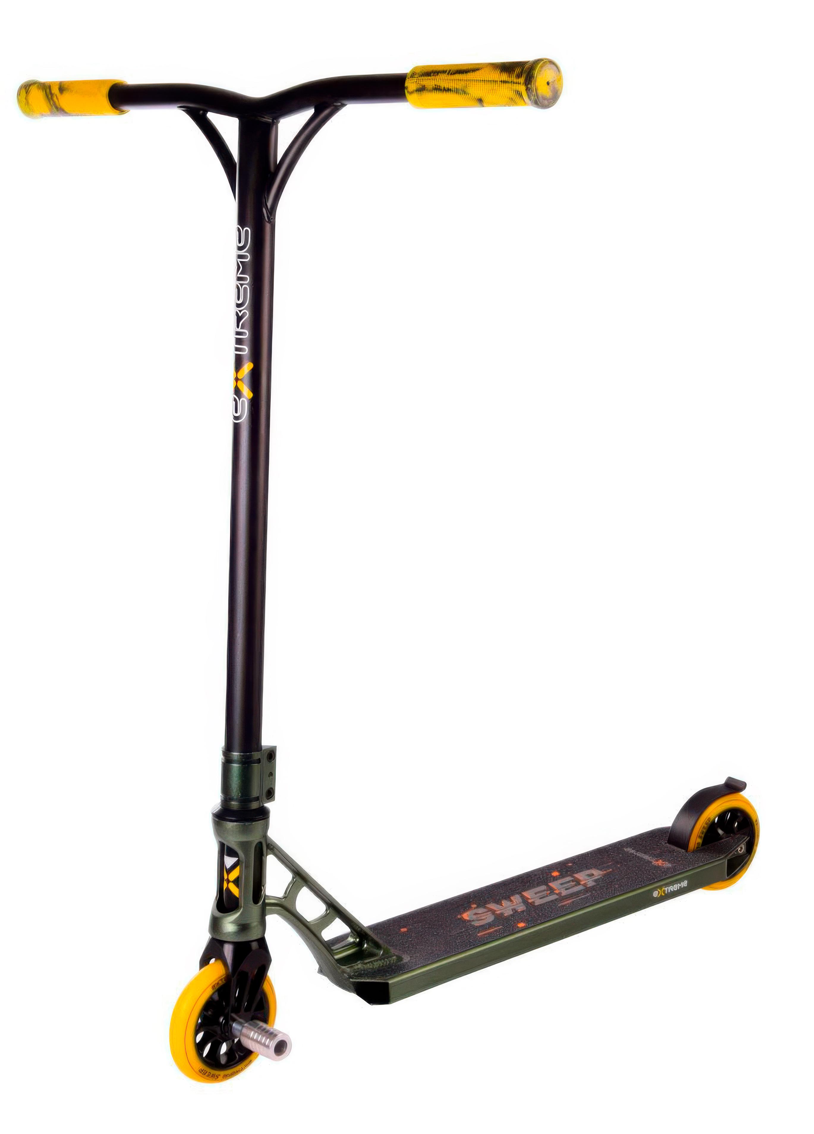 Самокат Extreme двоколісний трюковий унісекс Чорний (DS-171-S-168)