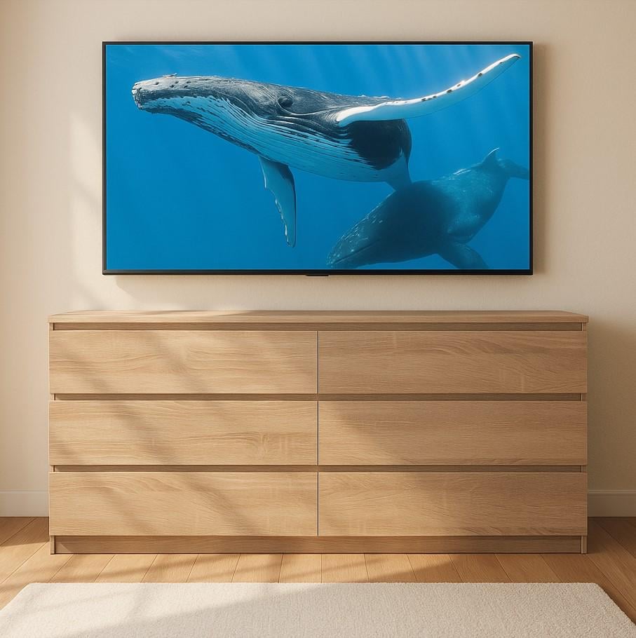 Комод для одежды в спальню Мастер Форм Брайт 1500х376х730 мм без ручек Дуб сонома (91121) Комод для одежды в спальню Мастер Форм Брайт 1500х376х730 мм без ручек Дуб сонома (91121)