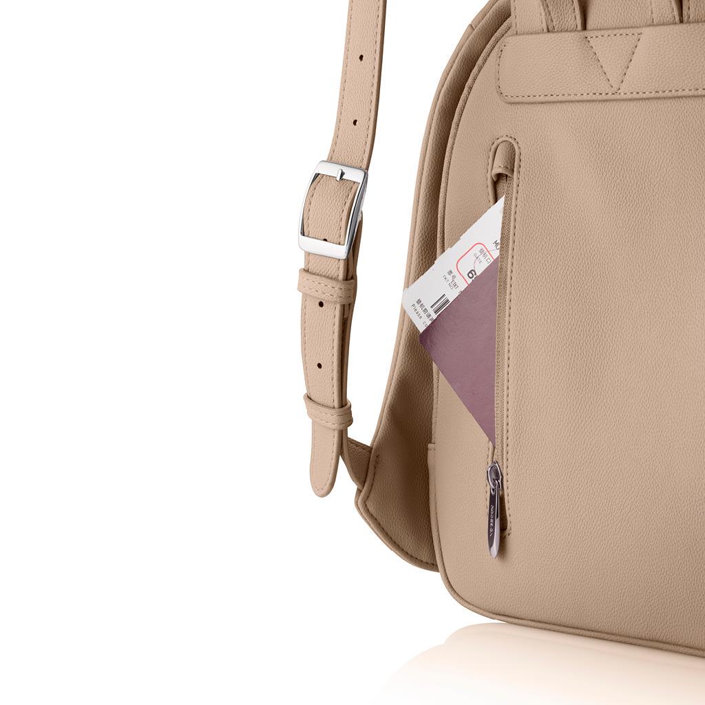 Рюкзак антивор Bobby Elle Бежевый - фото 13 Рюкзак антивор Bobby Elle Бежевый - фото 13
