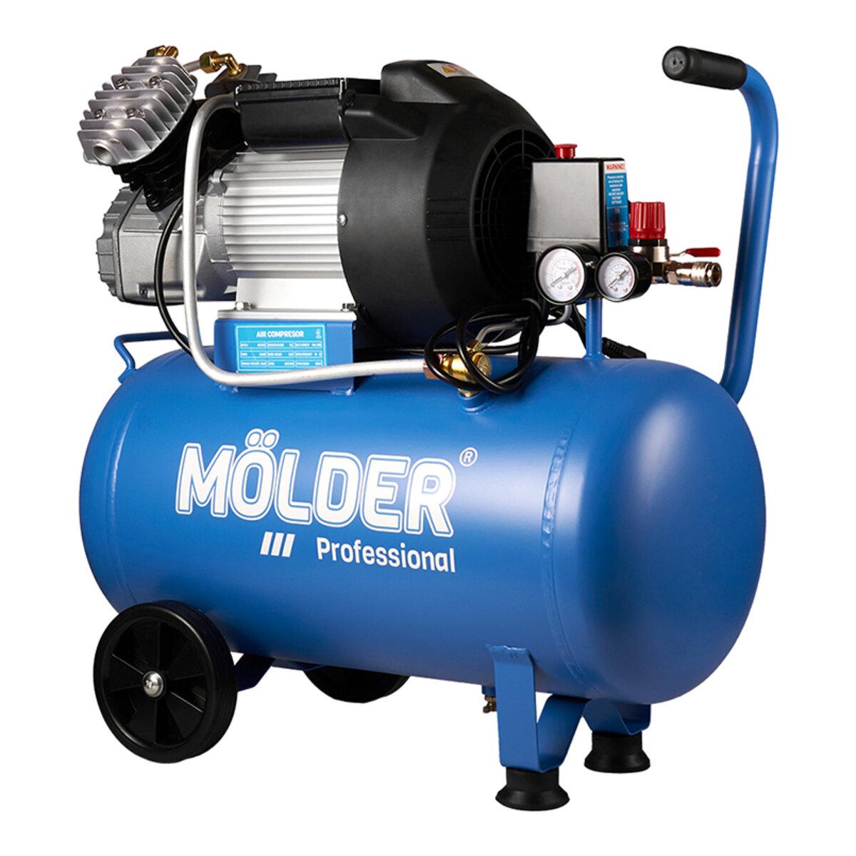 Компрессор воздушный Molder с ресивером 50 л/356 л/мин 2200 Вт - фото 2 Компрессор воздушный Molder с ресивером 50 л/356 л/мин 2200 Вт - фото 2