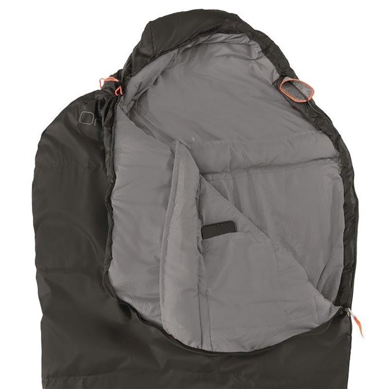 Спальний мішок Easy Camp Orbit 200 4/-1°C 205 см Left Zip Black (240191) - фото 6