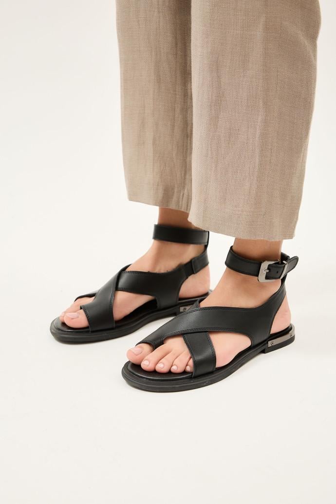 Босоножки женские LONZA 196072 р. 40 Черный (20408_40)