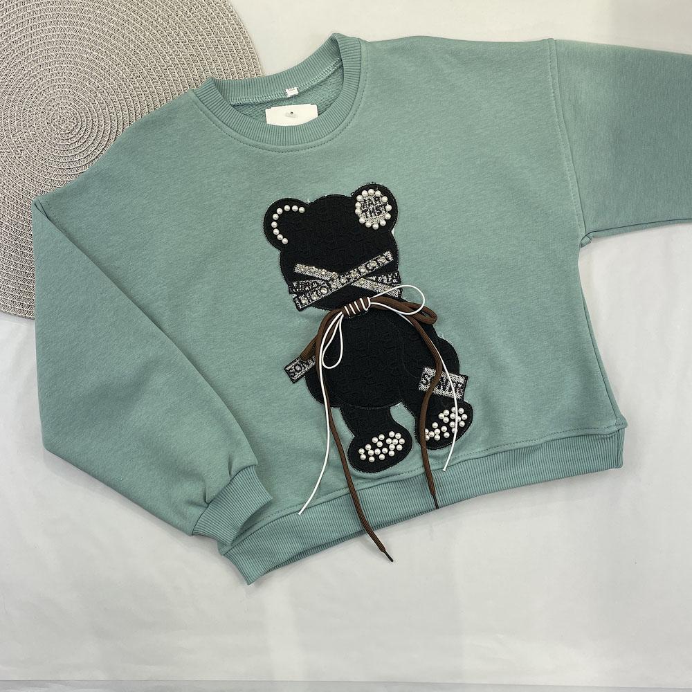 Світшот для дівчинки Teddy Bear 0904 122 см М'ятний