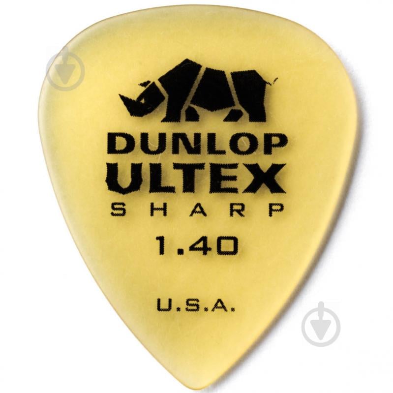 Медіатори Dunlop 4330 Ultex Sharp Guitar Pick 1.40 mm (1 шт.) Медіатори Dunlop 4330 Ultex Sharp Guitar Pick 1.40 mm (1 шт.)