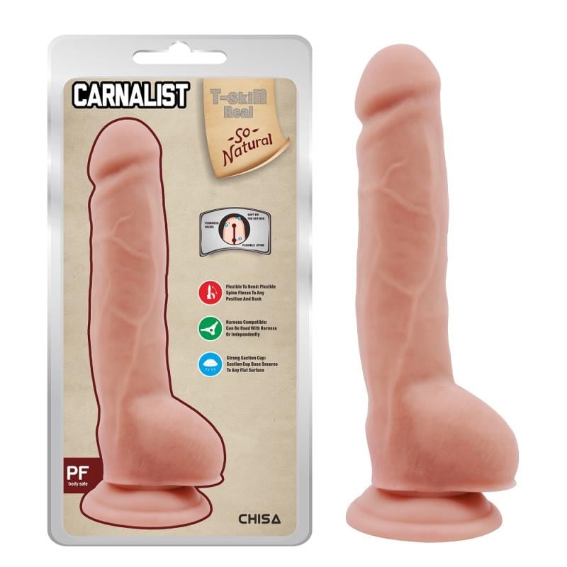 Фаллоимитатор на присоске Carnal Pleasure Телесный (1000059909) Фаллоимитатор на присоске Carnal Pleasure Телесный (1000059909)