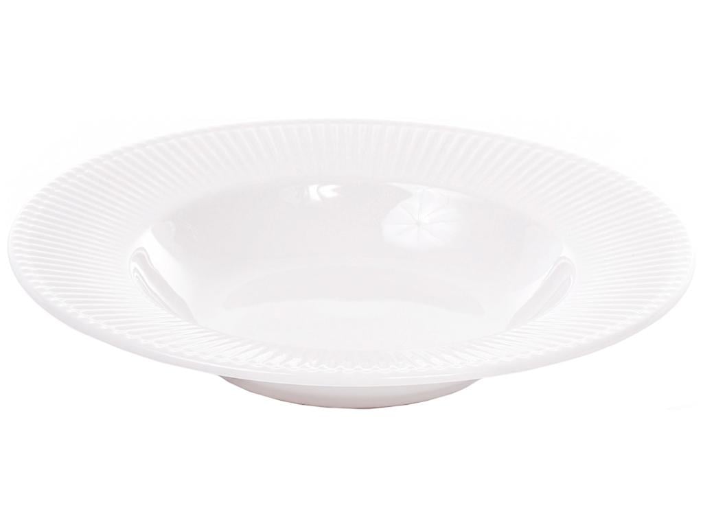 Тарелка суповая Белый 22 см (BDI-931-102)