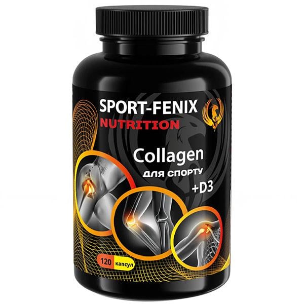 Хондропротектор для спорта Sport-Fenix ​​Collagen Complex with D3 120 капс. (000026589)