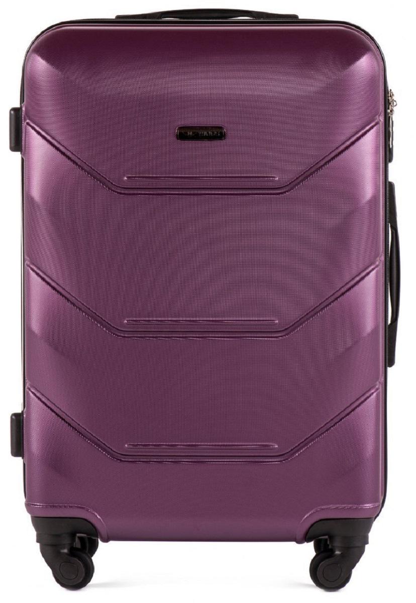 Валіза пластикова Wings 147 середня Темно-фіолетовий (Wp00295) - фото 2 Валіза пластикова Wings 147 середня Темно-фіолетовий (Wp00295) - фото 2