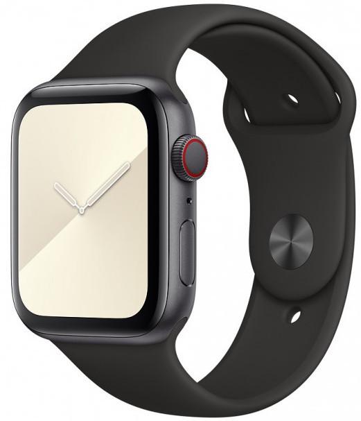 Силіконовий ремінець Band Sport Series for Apple Watch 38/40mm, Black (HC)