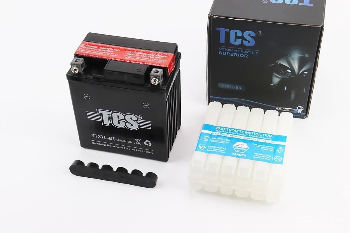 Аккумулятор кислотный 12V 7Ah YTX7L-BS L110хW70хH126mm МОТО (348103) Аккумулятор кислотный 12V 7Ah YTX7L-BS L110хW70хH126mm МОТО (348103)