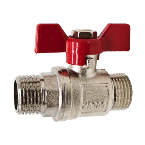 Кран шаровой Karro Standart 1/2" НН PN30 прямой