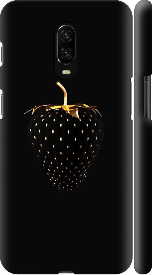 Чехол на OnePlus 6T Черная клубника (3585m-1587-42517)