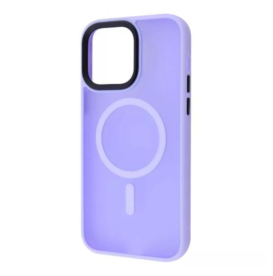 Чехол-накладка для телефона WAVE Matte Colorful Case with Magnetic Ring - iPhone 14 Plus/15 Plus light purple (382500008)