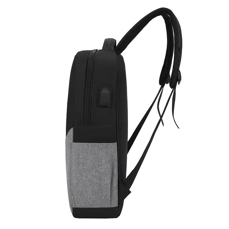 Рюкзак протиударний для ноутбука 15,6" 3в1 Чорний/Сірий (IBN032BS) - фото 5