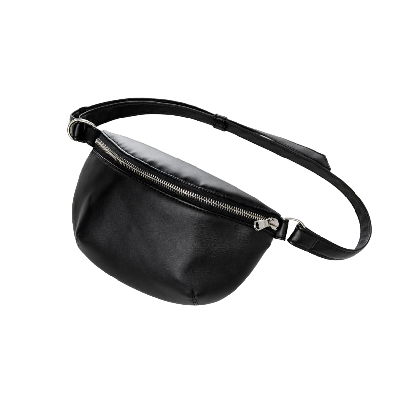 Сумка на пояс-бананка Sambag Polo SSS 24x15x4 см Black