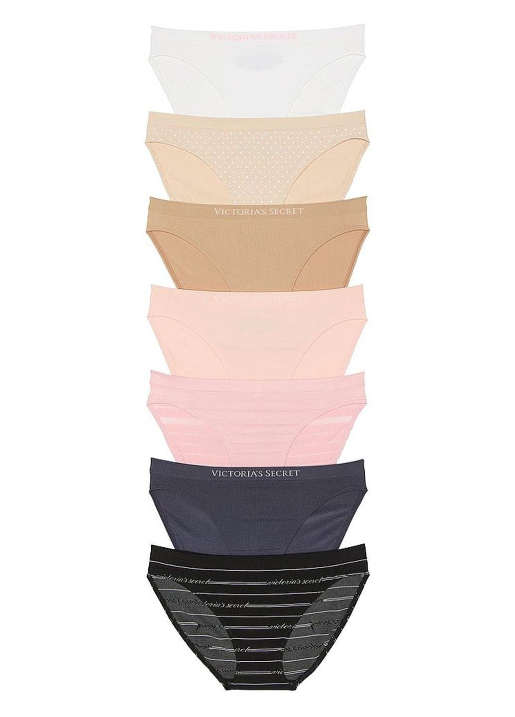 Набор трусиков Victoria's Secret L 7 шт. Разноцветный (7040000424158QD7L)