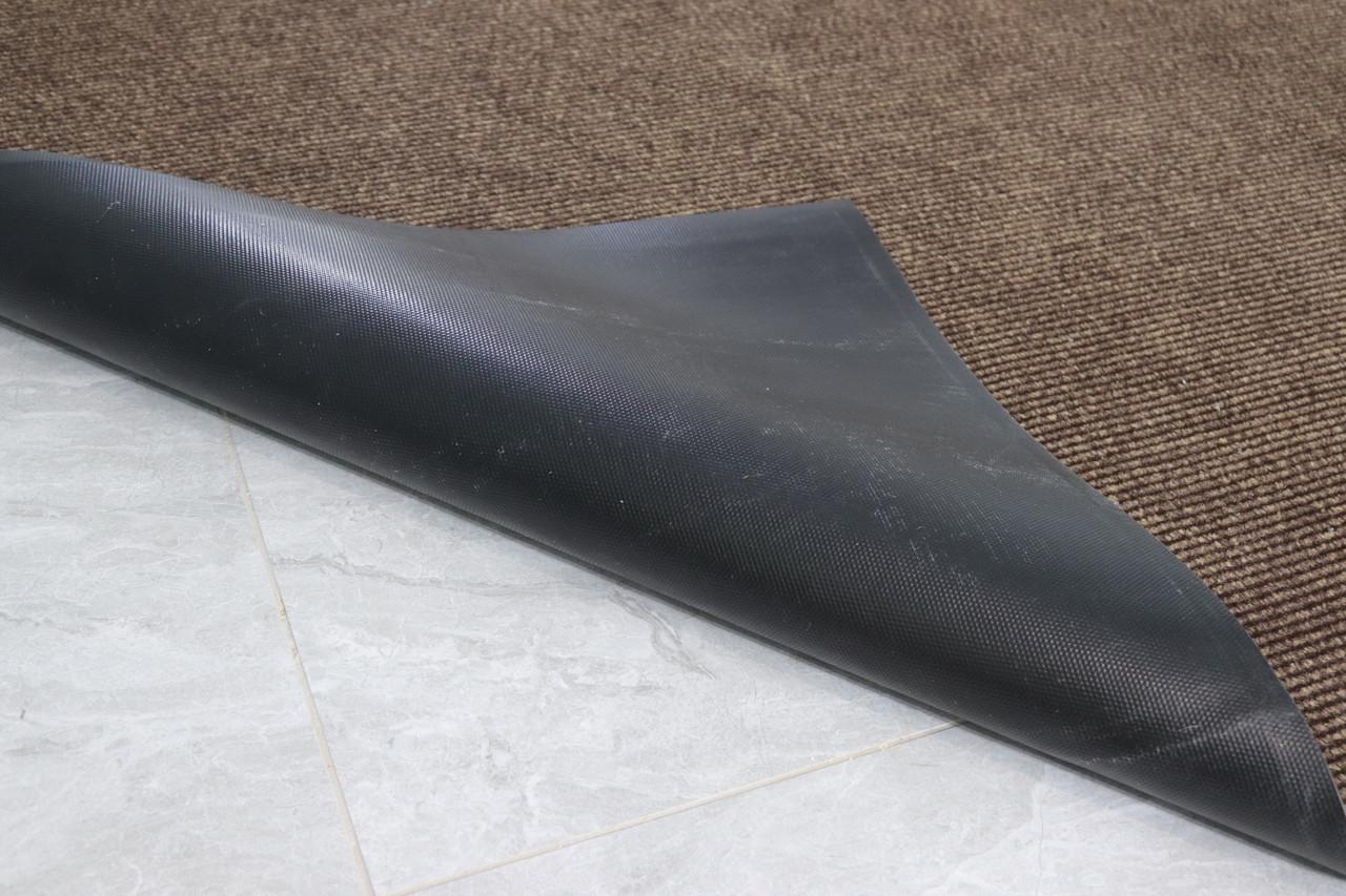 Коврик грязезащитный 88x120 см в прихожую Ребро (3008/brown) - фото 4