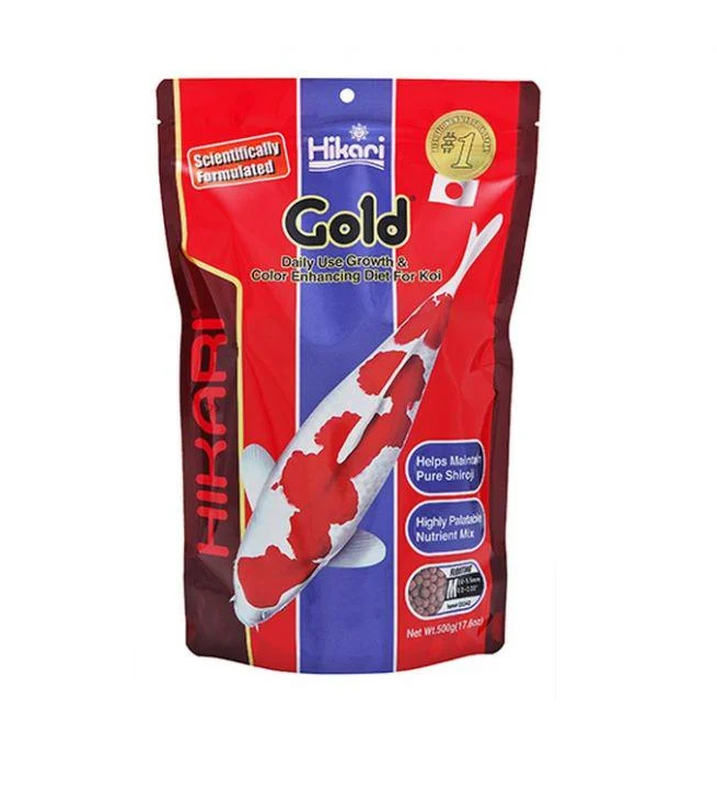 Корм Hikari KOI gold S міні пелети для посилення забарвлення 500 г (Hikari02242)