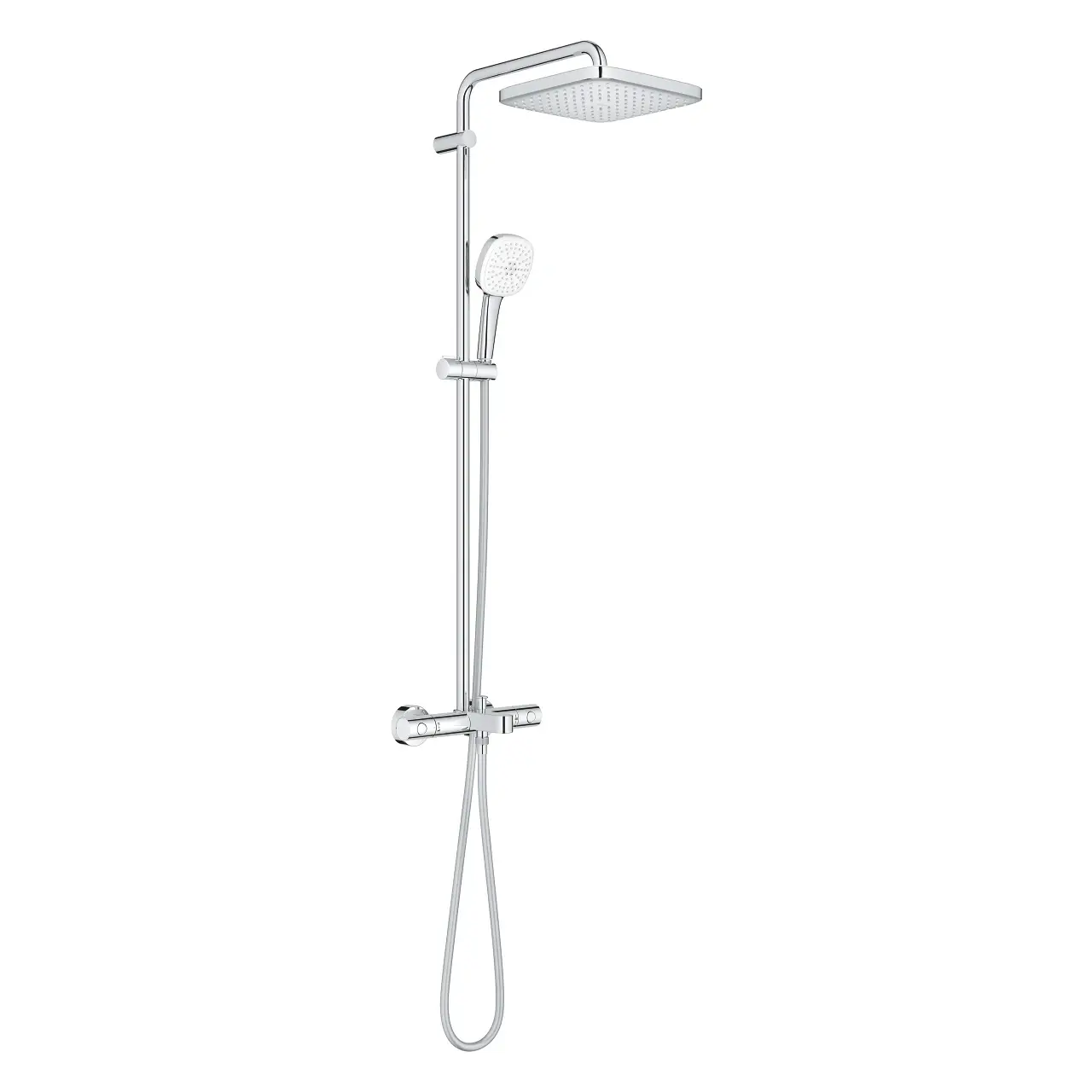 Душевая система Grohe Tempesta System 250 Cube с термостатом металл Хром (26975001)