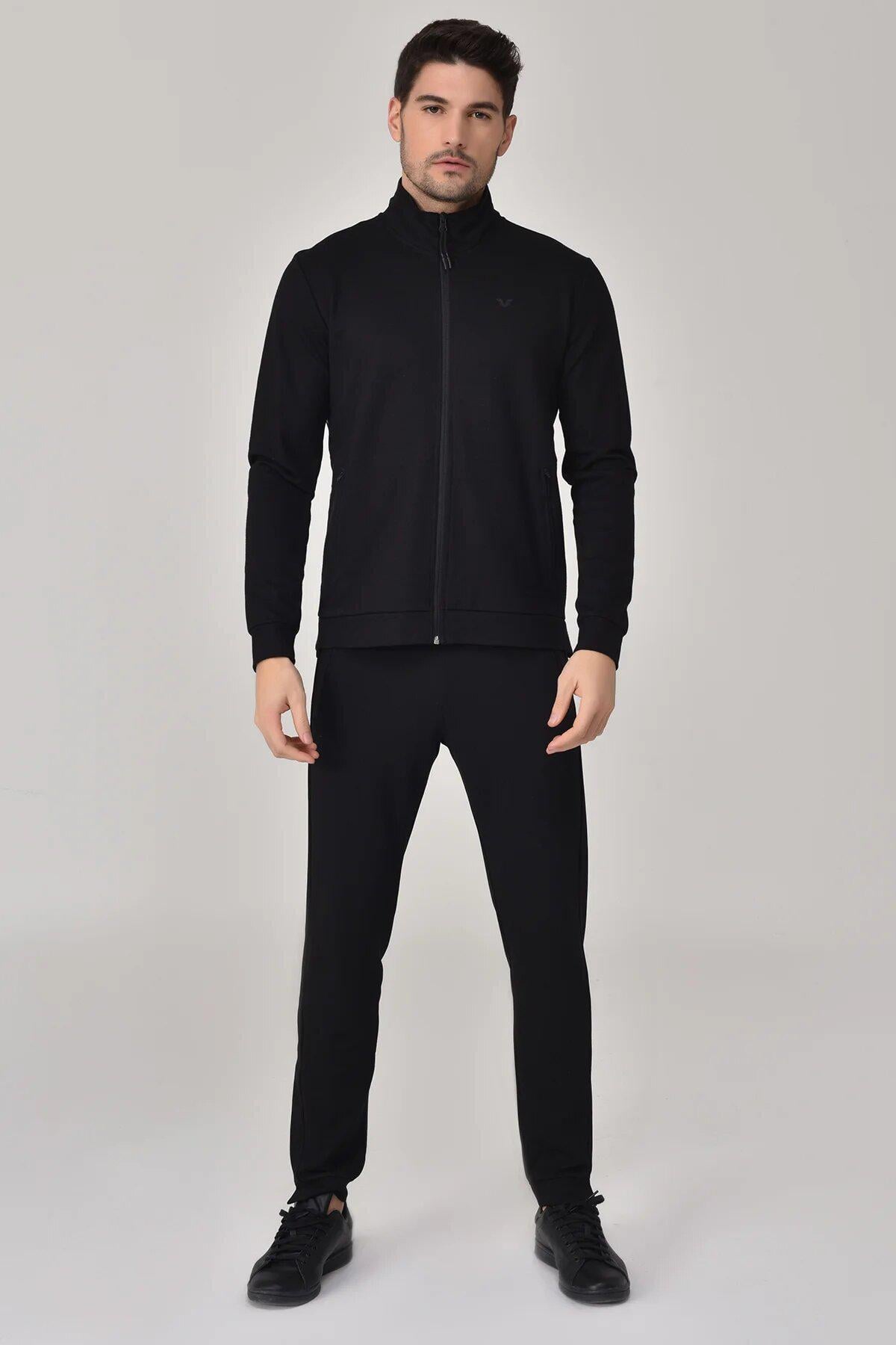 Мужской спортивный костюм Bilcee TB20ML01S8865_1001 L Черный
