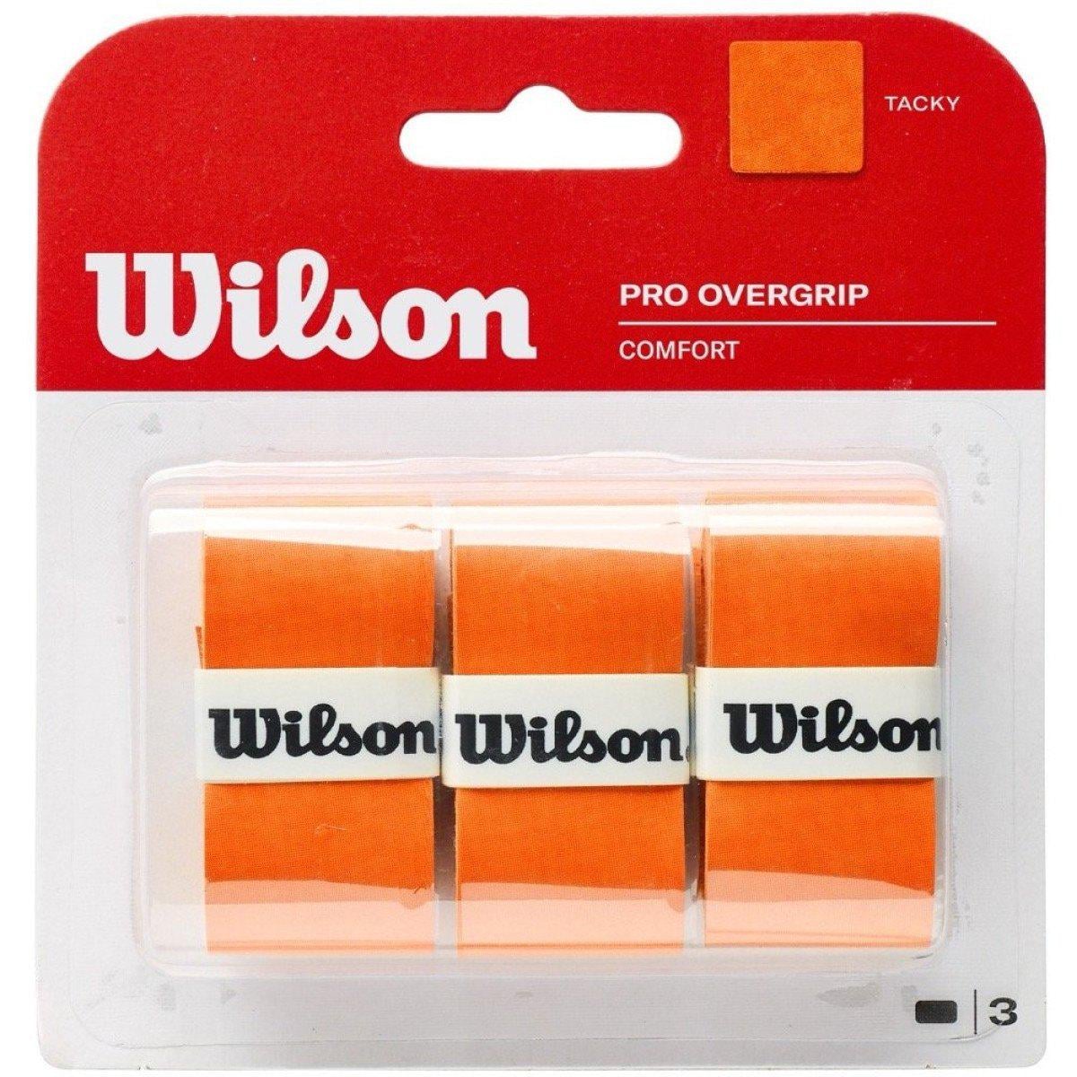Обмотка Wilson pro overgrip Вurn 3 pack (WRZ470820)