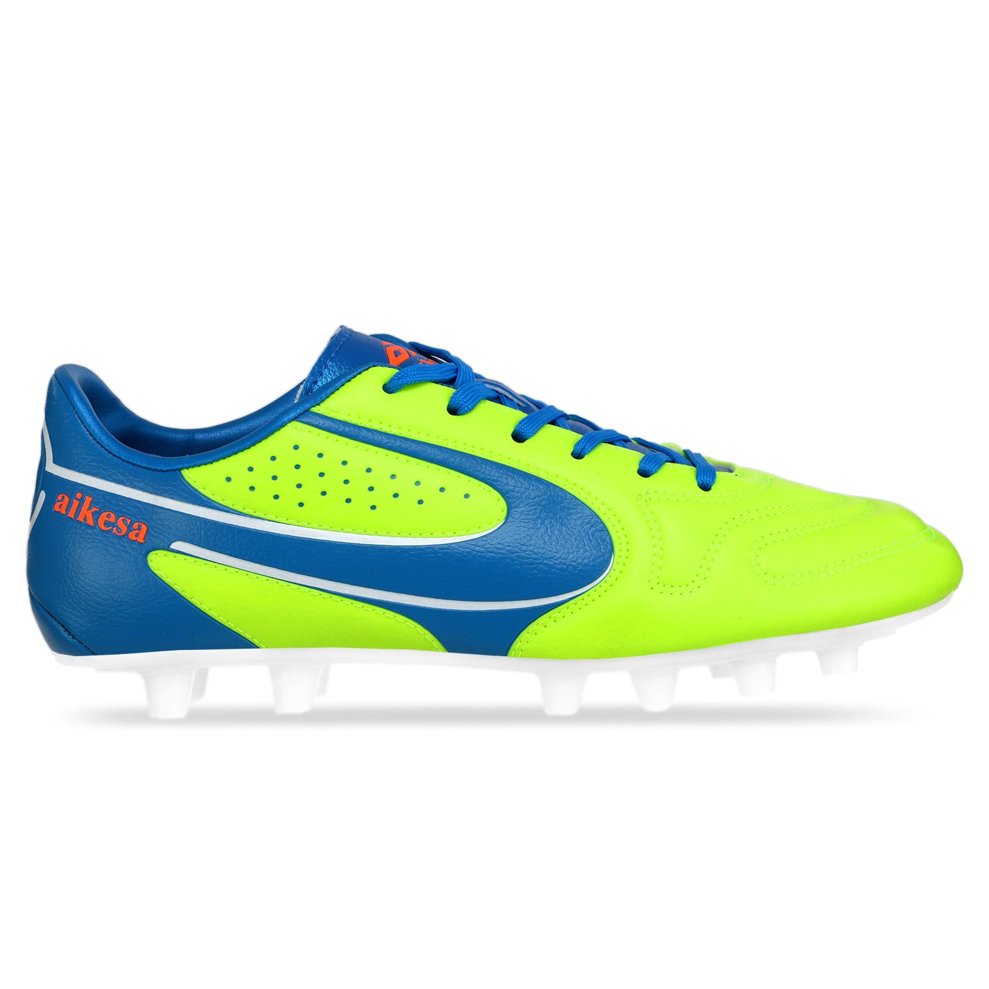 Бутсы футбольные Aikesa р. 42 Салатовый/Голубой (N-9-40-44)