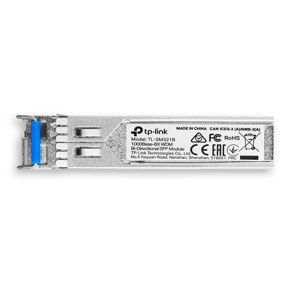 Трансивер SFP TP-Link TL-SM321B 1,25GbE Tx1310/Rx1550 10 км SM/LC (599569) - фото 2