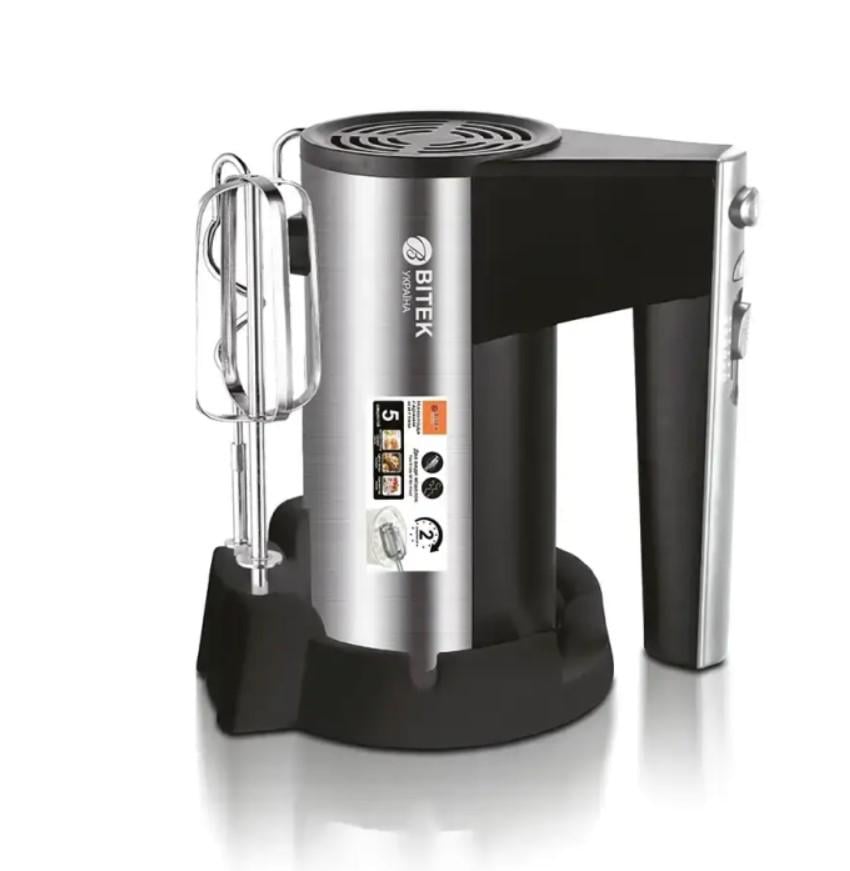 Міксер кухонний ручний BT-6629 5 швидкостей 800 Вт (Mksrr-18)