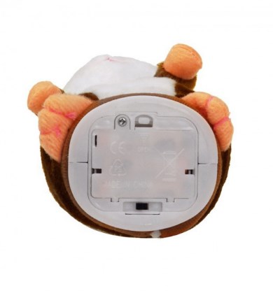 Игрушка интерактивная Kronos Toys Хомяк Темно-коричневый - фото 2 Игрушка интерактивная Kronos Toys Хомяк Темно-коричневый - фото 2