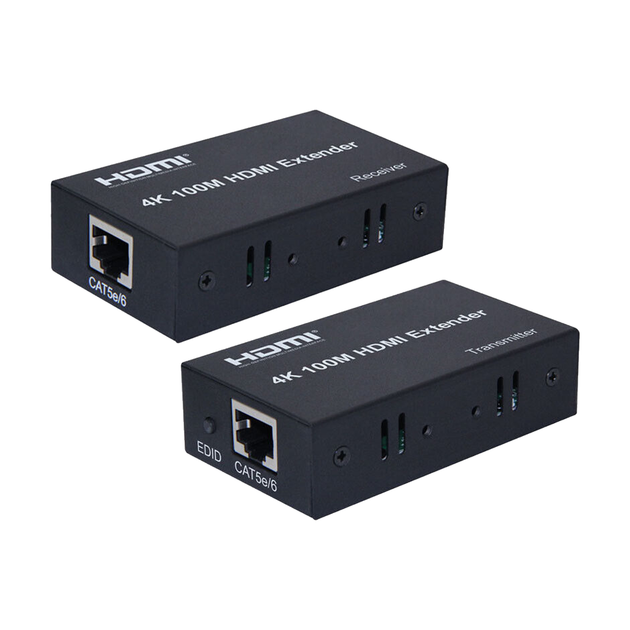 Удлинитель HDMI GreenVision GV-100-HDMI-RG45 4K по витой паре (23931230)