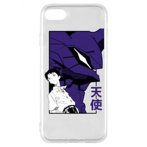 Чехол для iPhone 8 Evangelion - Ikari Shinji (6529558-46-128886)