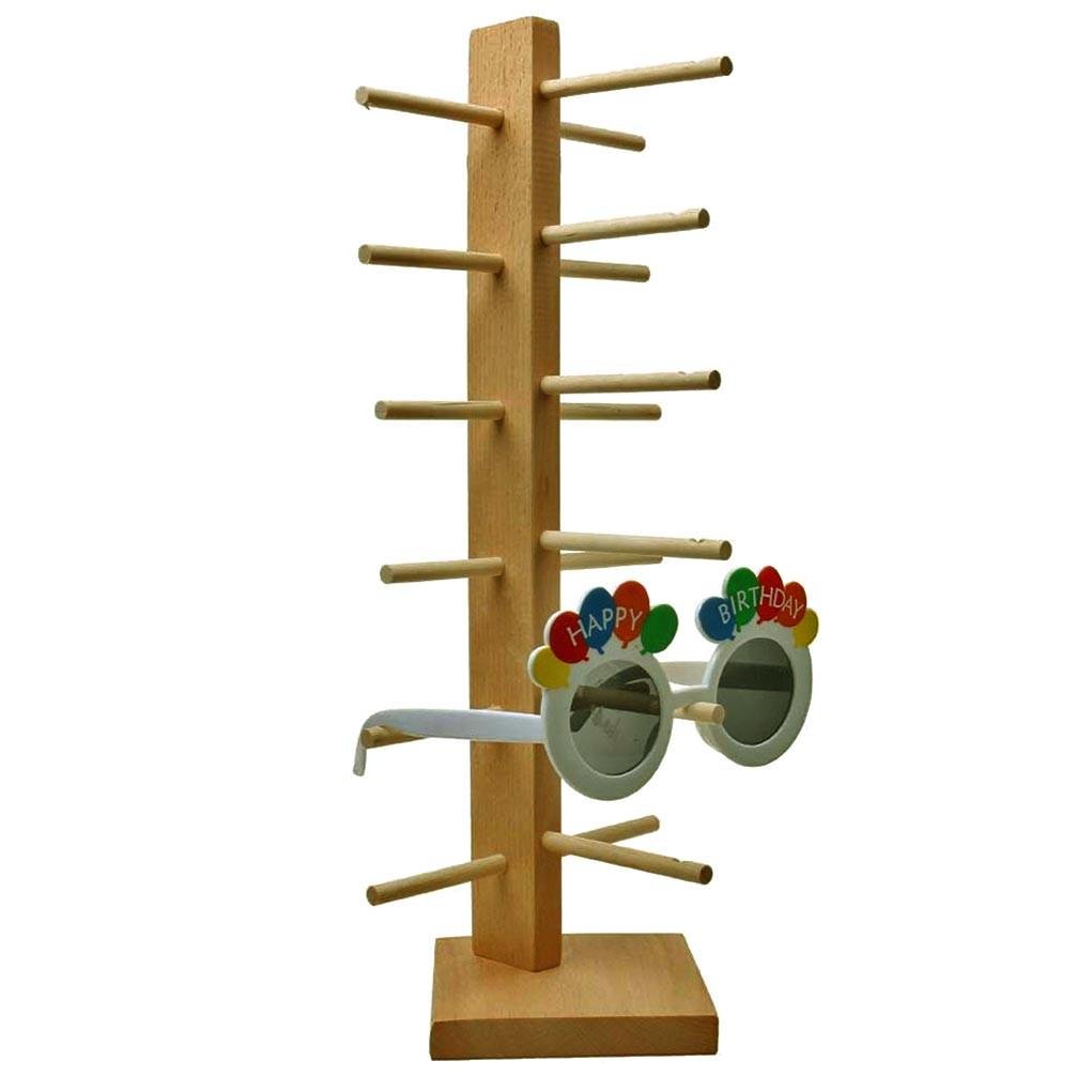 Органайзер для окулярів з дерева Каспі 6 Сієна (ОЧК-601505)