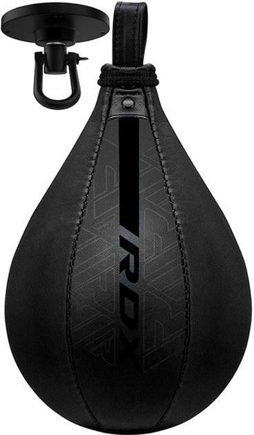 Пневмогруша боксерская RDX F6 KARA SPEED BALL + swivel Matte Black (2SBR-F6MB)