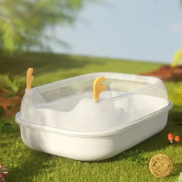 Туалет для кішок ELE PET з лопаткою 36x50x18 см Білий (2047708838) - фото 2 Туалет для кішок ELE PET з лопаткою 36x50x18 см Білий (2047708838) - фото 2