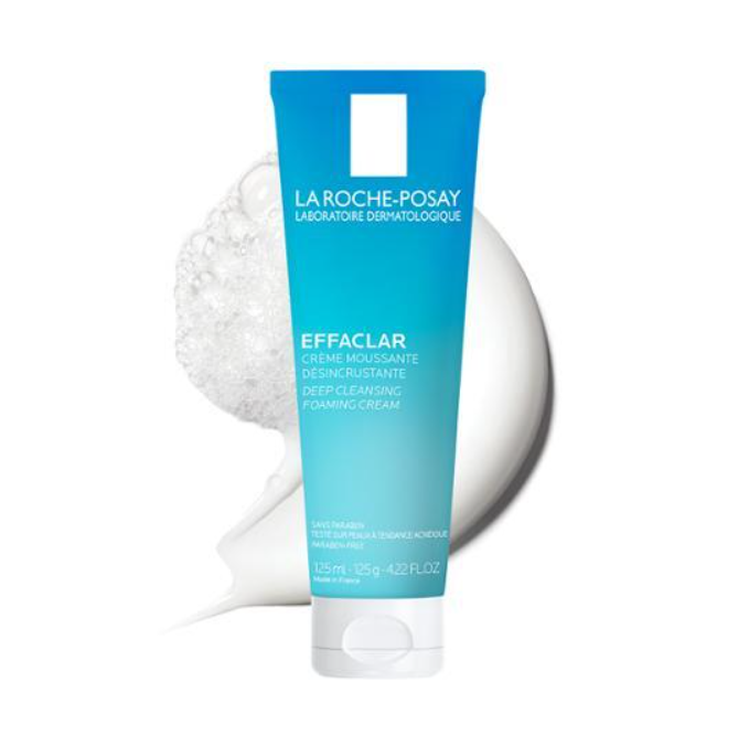 Пенка для умывания Effaclar Crème Moussante Nettoyante La Roche-Posay кремовая 125 мл