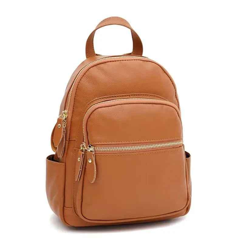 Рюкзак жіночий шкіряний Keizer K1172br Brown